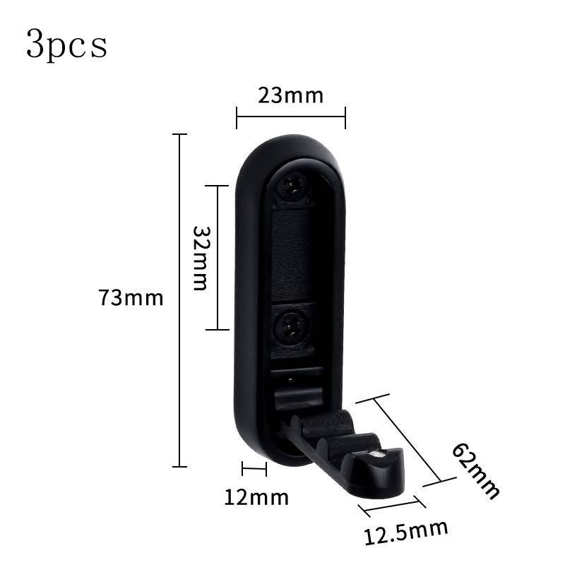 1PC Aluminium Alloy Foldable Clothes Hook Storage for RV Bathroom Home Camper Caravan RV Interior Organization Accessories