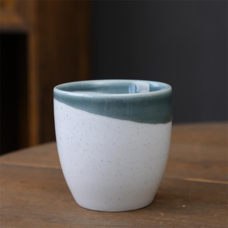 Xiaoqing Frischluft Keramiktasse Nachmittagstee Wasserbecher Hochwertig Konzentrierter Kaffeebecher Einfacher Stil Lässige Tasse