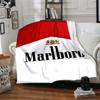 1pc Marlboro PM Soft Flannel All Season Throw for Home, Office, Outdoor UseDurable Comfort Soft Warm Throw for Home, Travel All Season