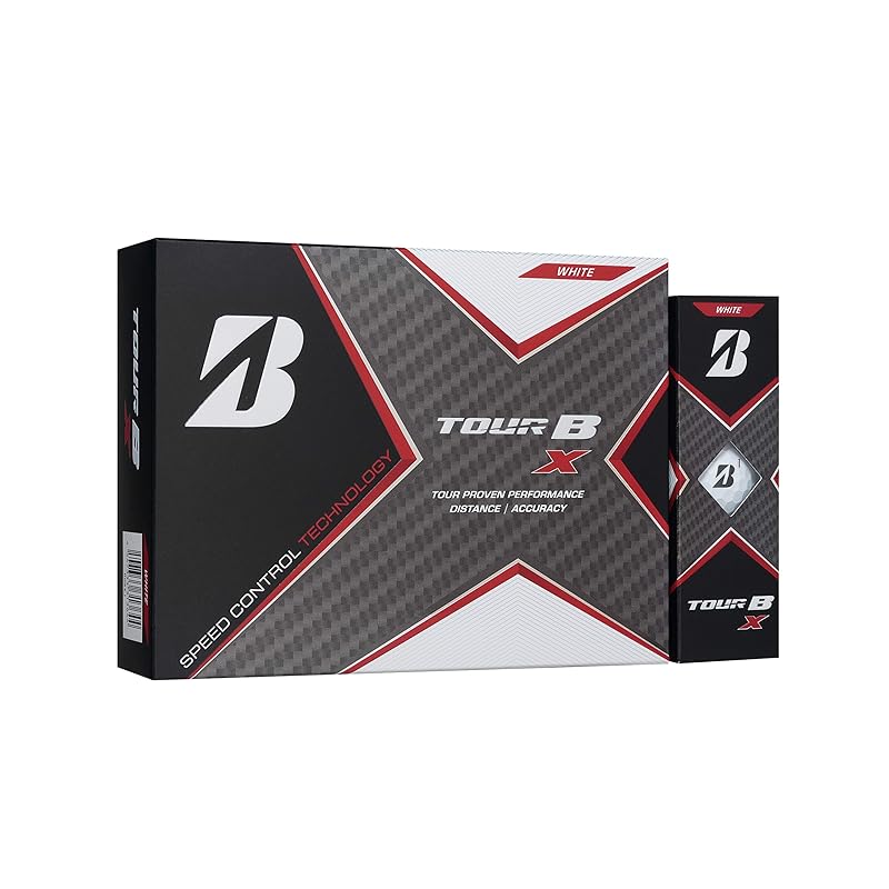 

BRIDGESTONE Golf Ball TOUR B X 2020 model Contains 12 balls pearl white