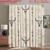 2D Flat Photography Backdrop Scene Tapestry Bull Skulls and Geometric Shapes 100% Polyester Party Decorations Use for Indoor
