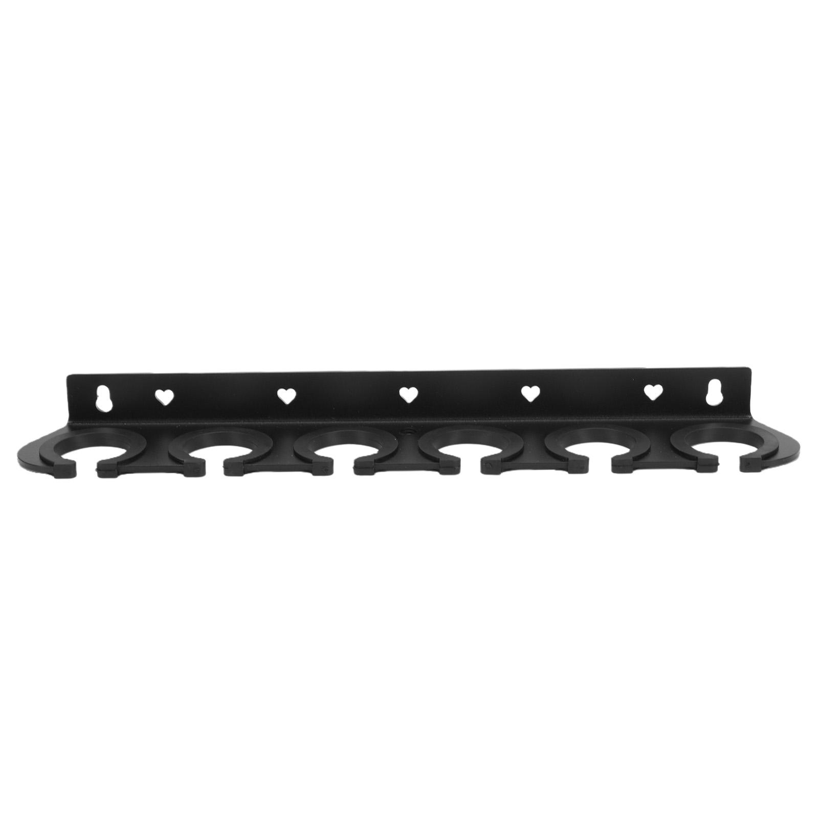 

Multi Microphone Holder Dual Mount Methods 6 Microphones Organizer with Anti Slip Rings for Handheld Wired Wireless Mics