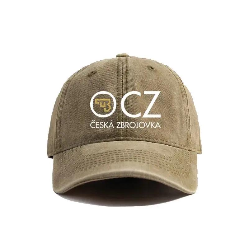 2025 Ceska Zbrojovka Basebollkepsar Slitna Kepsar CZ Vapen Keps Herr Dam Retro Utomhus Sommar Justerbara Kepsar Mode