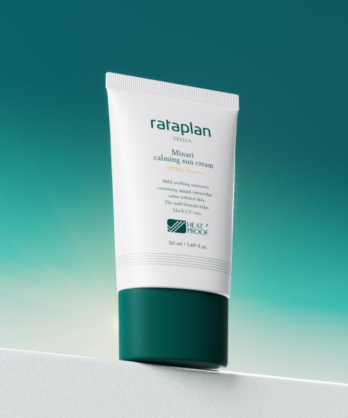 [RATAPLAN] Water Dropwort Calming Sun Cream (2-Pack, 50ml Each)