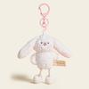 Soft Plush Dog Pendant Ornament Cartoon Animal Keychain Cute Bear Doll Key Ring  Bag Pendant