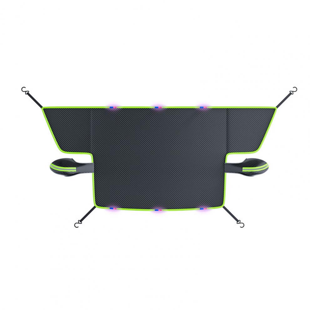 Windshield Cover Magnetic Windshield Cover 4-layer Magnetic Windshield Snow Cover Winter Frost Ice Protector for Most