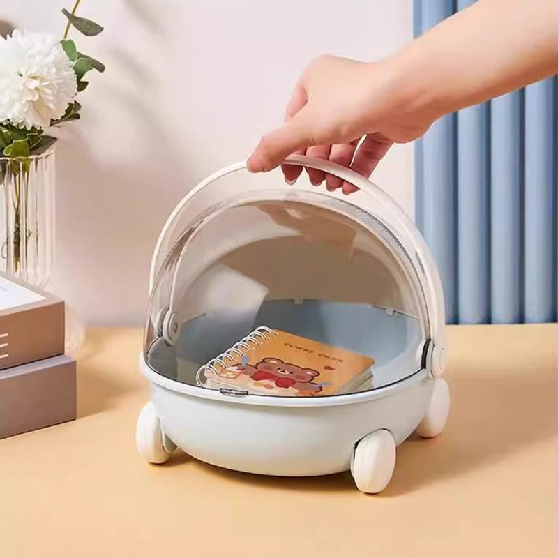 Doll Storage Box Decor Space Module Doll Sleep Cradle Cart Dolls Bed Furniture Accessories