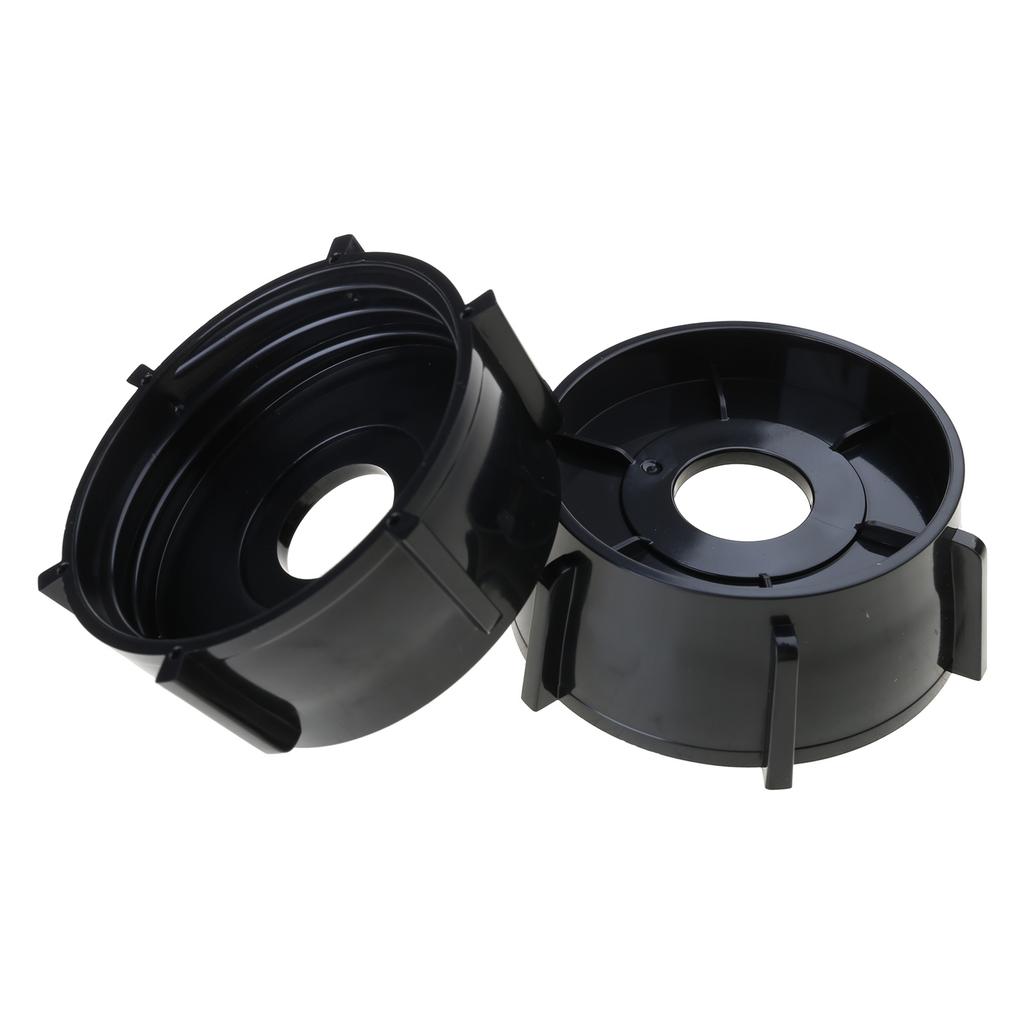 Set of 2 Blender Replacement Part Universal Juicer Base Juicer Bottom Base Plastic Texture for Blender Mixer