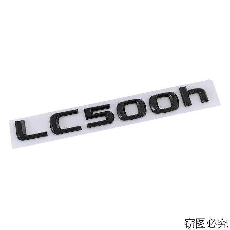 DFW5 ABS Car Body Side Letters Stickers Tail Trunk Emblem Decal for Lexus LC500h LM350 LM300h UX260h Logo Badge Auto Accessories