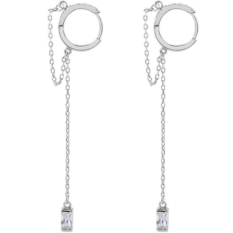 Women's Earrings Tassel Long Earrings Diamond Tassel Earrings Jewelry