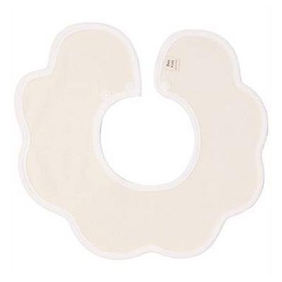 Medium Rolling Bib, 8 Plain Beige, 1 Piece, 1 Piece