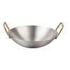 Stainless Steel Dry Pot Thickened Golden Ear Alcohol Furnace Household Non Stick Pan Small Hotpot Golden Dry Pot Pots and Pans