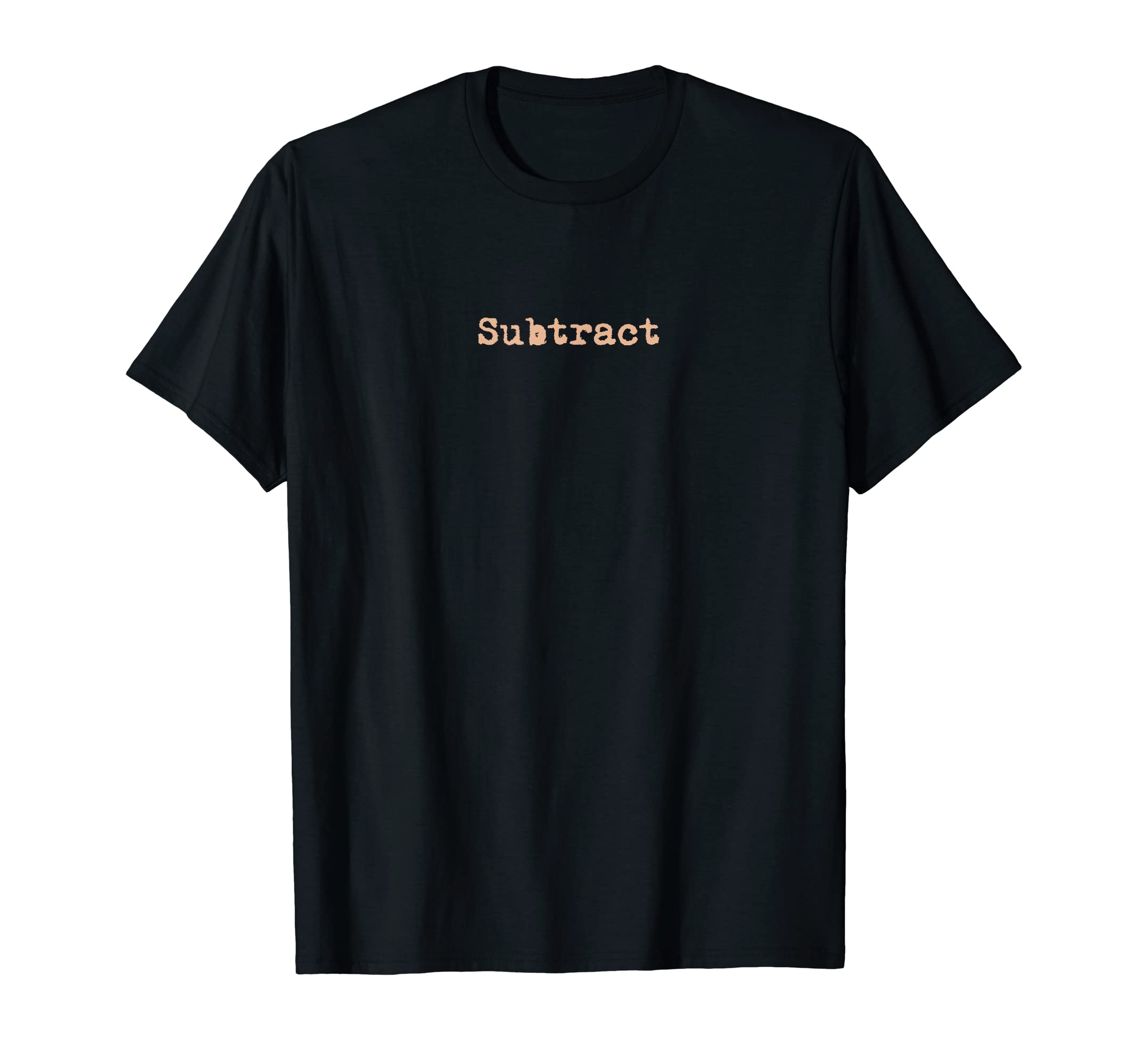 

Ed Sheeran Subtract Tracklisting T-shirt