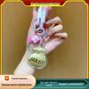 Golden Lucky Bag Keychain: 999 Pure Gold Fortune Charm for Mobile Phones