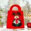 Christmas Decoration Gift Bag 3D Elderly Snowman Candy Children Candy Box Apple Storage