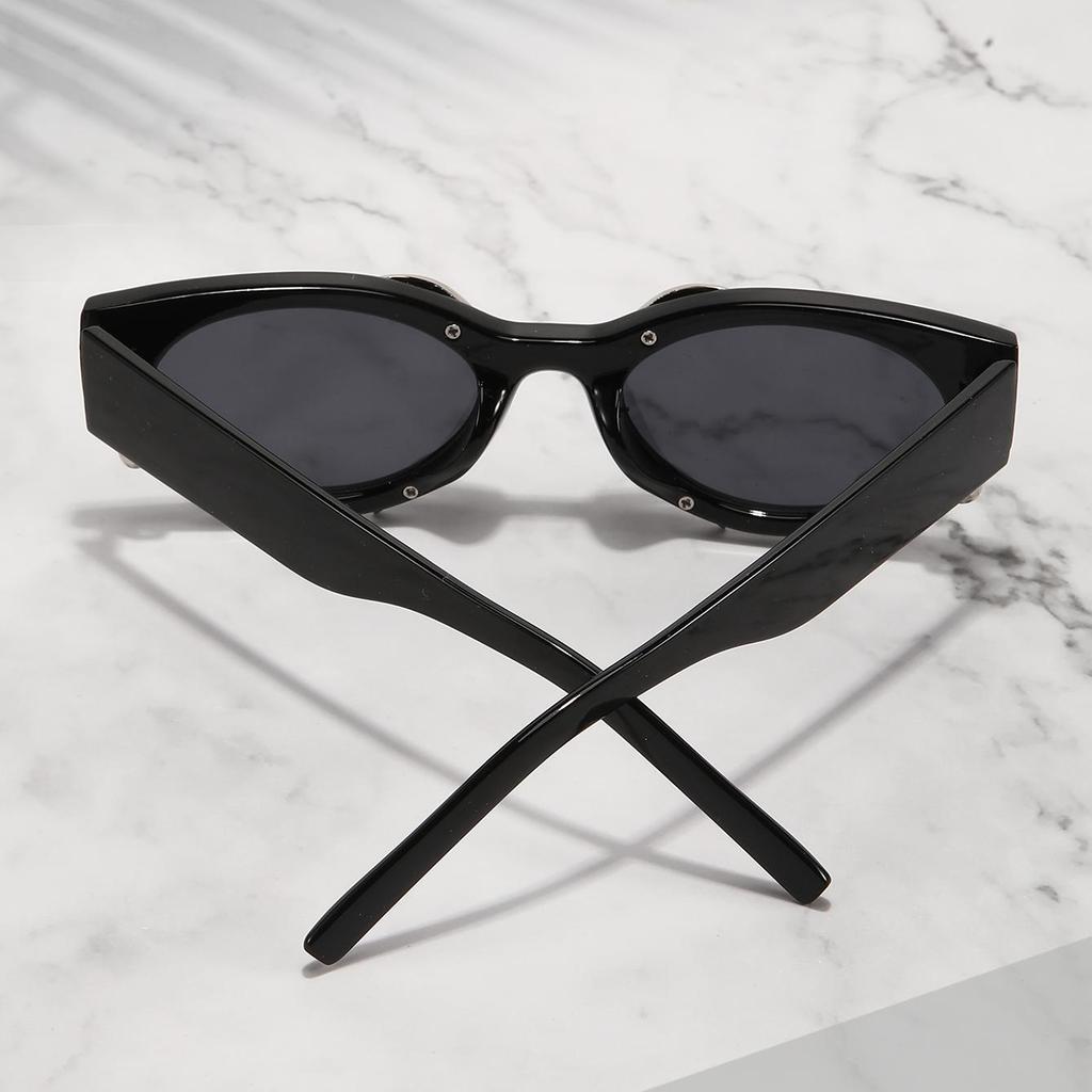 New women's luxurious and exquisite small frame sunglasses trendy sunglasses