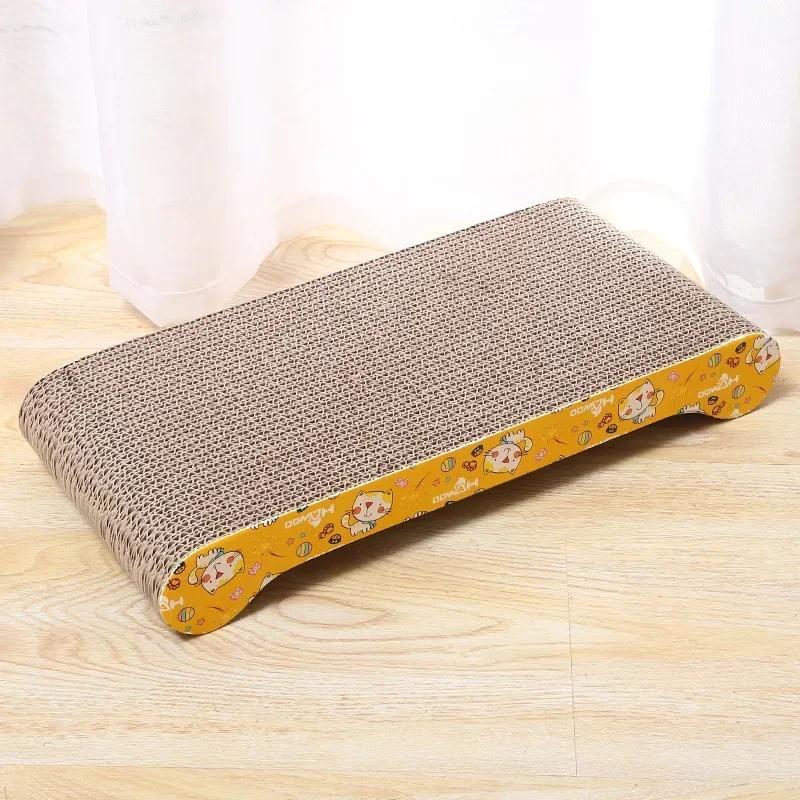 Scratch-resistant Cat Scratch Board Corrugated Board Scraper Sharpening Claw Cat Toy Sofa Bed Pet Claw Grinding Product For Cats