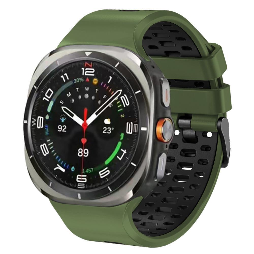 Strap for Samsung Galaxy Watch Ultra 2 2026 47mm Sport Silicone Band Wristband for Galaxy Watch 7 Ultra 2025/2024 Bracelet