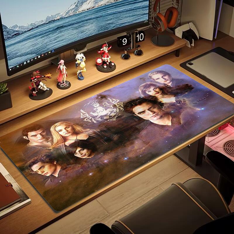 Twilight Color Mouse Pad Large Gaming Table Cushion Non-slip Laptop Tablet Big Mousepad XXL Mat Mini PC Playmat With Lock edge