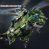 Non-Toxic 1800Pcs Helicopter Building Blocks Toy Assembly Puzzle Bricks Vehicle Model Creative Desktop Decoration Gifts