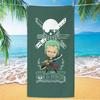 Popular Beach Towel Cartoon Animation Nautical King Bath Towel Microfiber Quick-Drying Towel