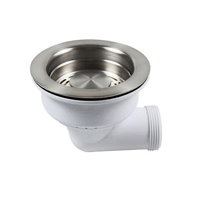 Kuchyňský odpadkový set Sítko do dřezu Snadno vyjímatelný koš Efektivní nakládání s odpadem Velkorysý průměr Pro standardní kuchyňský dřez