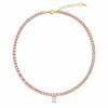 Lightweight Tennis Necklace Classic Tennis Silhouette Minimalist Necklace  Layered Necklace Styling