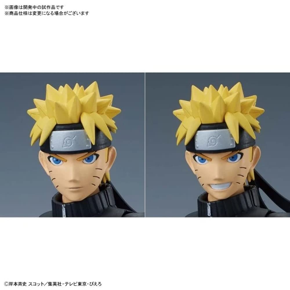 Standard Naruto Shippuden Uzumaki Naruto Plastic Model Kit Figure-rise Pre-colored