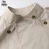 Women's Double-Breasted Short Trench Coat