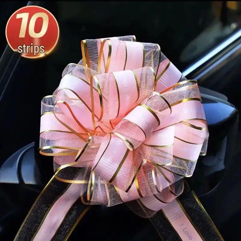 Butterfly Wedding Car Door Decoration - Festive Arrangement for Wedding Handles
