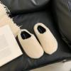 Neuer Stil Mode Damen Hauspelz Hausschuhe Rutschfest Weich Warm Haus Indoor Schlafzimmer Paarschuhe Übergröße Zapatos Mujer