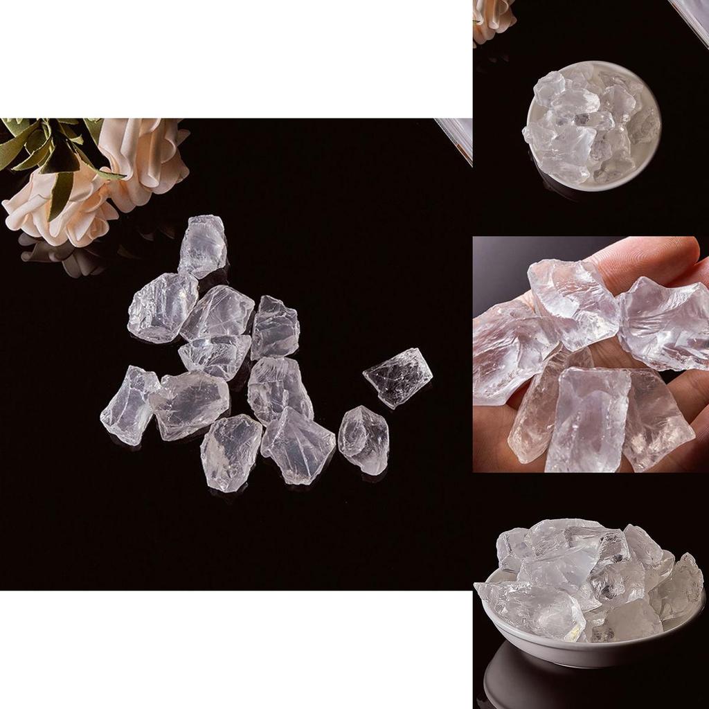 Elegant Natural Crystal Big Rough Clear Quartz Healing Crystal Quartz White 100g Set For Spiritual Growth