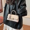 High-end women's bags New fashion niche design One shoulder messenger bag Small square bag
