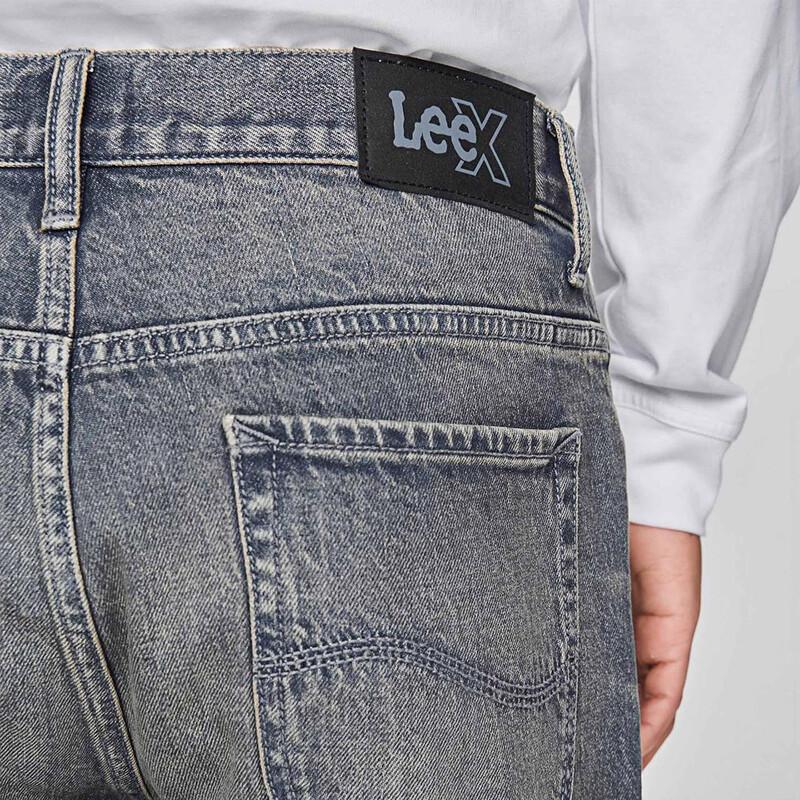 Lee 705 Standard Mid-Waist Tapered Retro Gray-Blue Men's Jeans