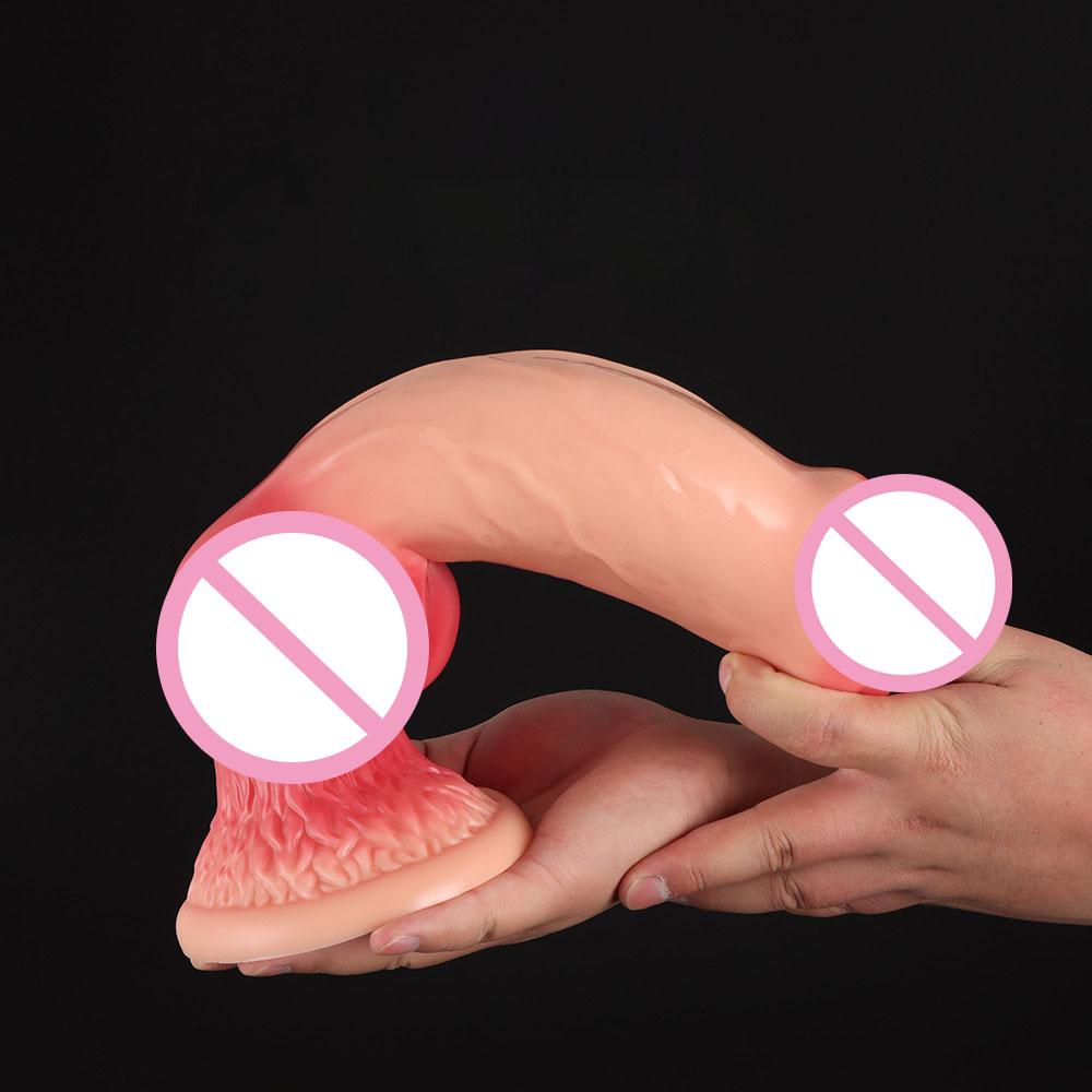 1PC Silicone Big Butt Plug Prostate Massager Realistic Huge Dog Dildo Anal Plug With Suction Cup Adult Sex Toys for Men Women
