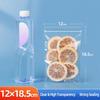 Food Grade PP Ziplock Bags Clear Transparent Self Sealing Pouches for Scented Tea Fruit Dried Food Jewelry Packaging