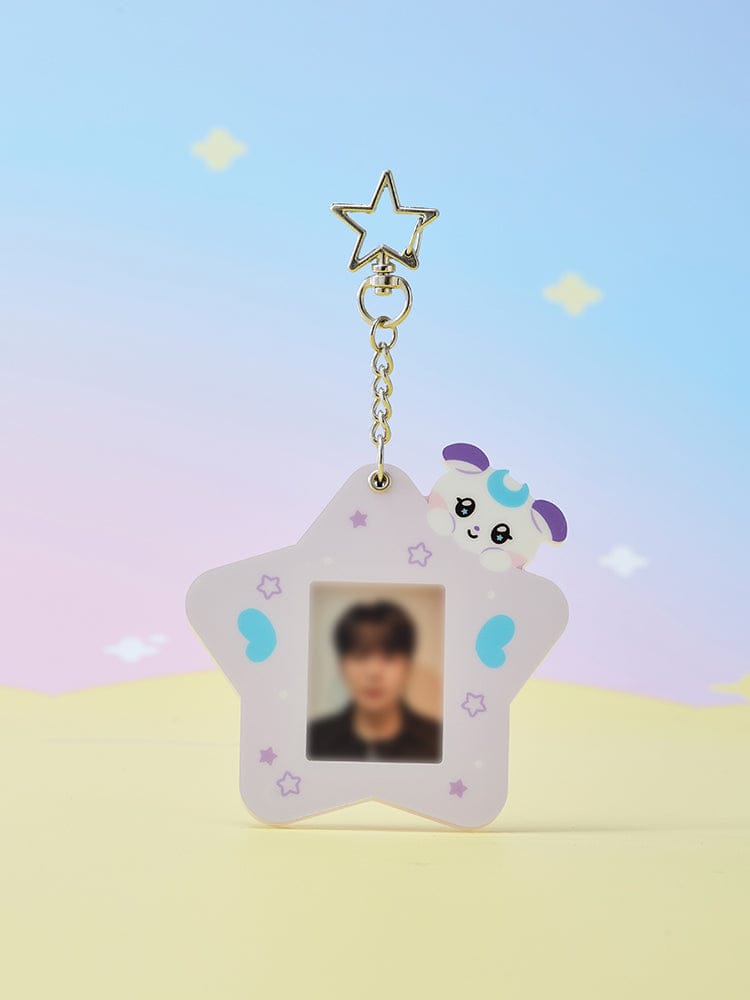ATEEZ Mighteez Wonder Room official MD ID Photo Holder Keyring | K-POP Collectible Goods