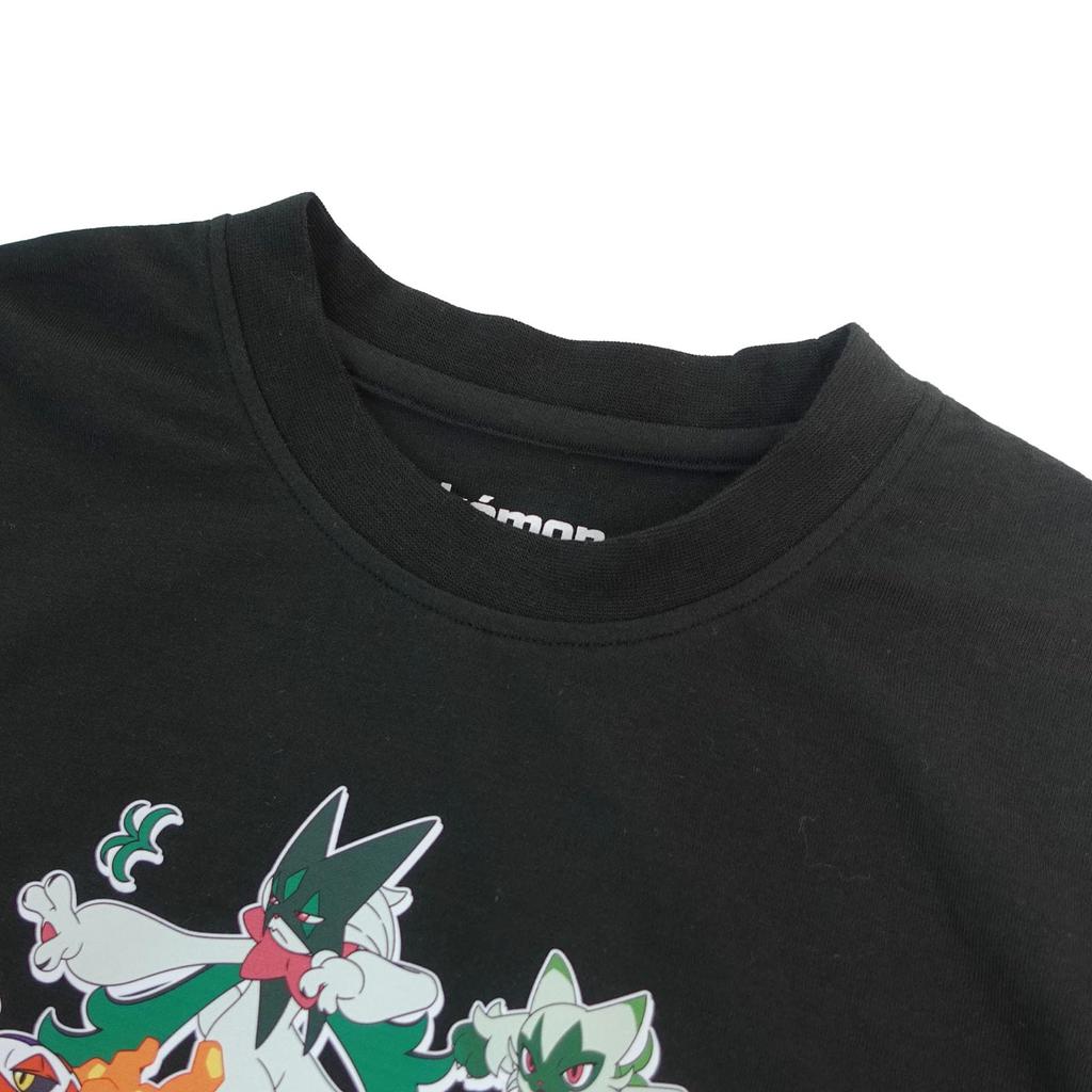 Fineplus Kurzarm Pokemon SV Partner und Mückenschutz T-Shirt, Feuchtigkeitstransportierend, Schnelltrocknend, Antibakteriell, Geruchsresistent,