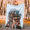 Game Thrones Flannel Blanket Soft Warm All-Season Throw, Design for Camping, Car Travel, Hiking Sofa, Bed, Office Perfect Gift for Parties