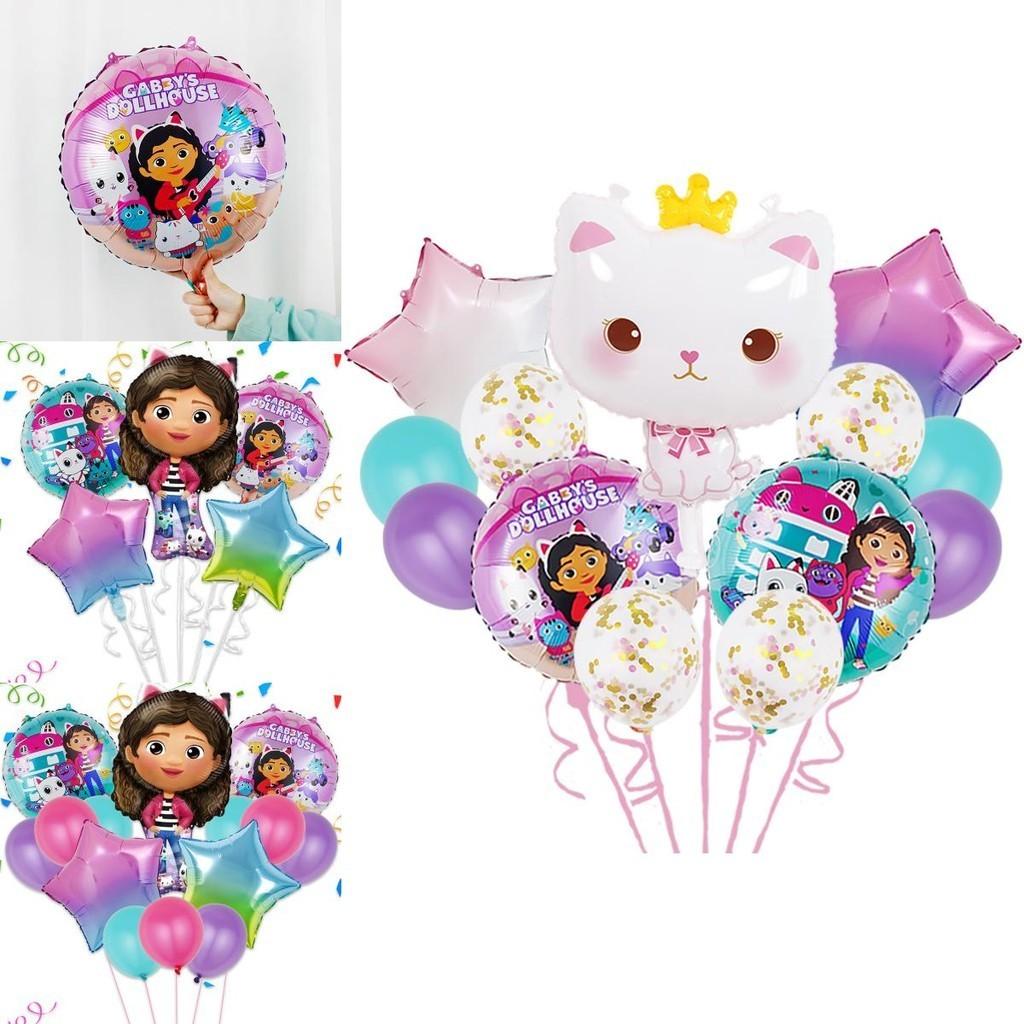 Animal Cat Balloon Birthday Party Supplies Gabby's Dollhouse