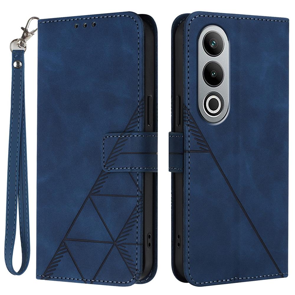 For OnePlus Nord CE4 5G Leather Case with Hand Strap Wallet Stand Phone Cover
