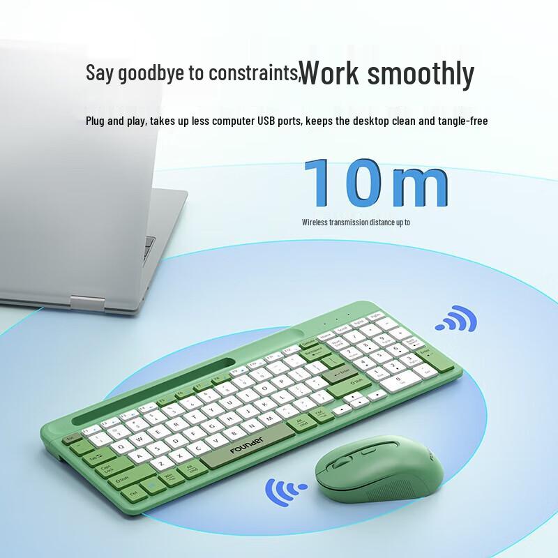 Founder KN500 Wireless Keyboard and Mouse Combo