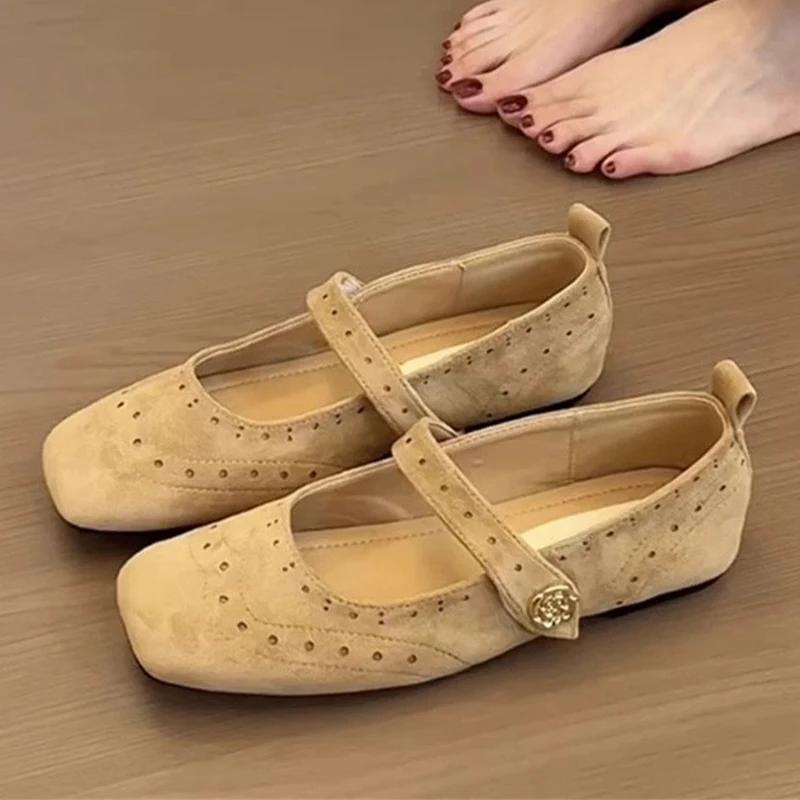 Fashion Women's Flats Loafers Shoes Shallow Casual Sport Shoes Cozy Dress Woman Sandals 2025 Walking New Fashion Zapatillas De Mujer