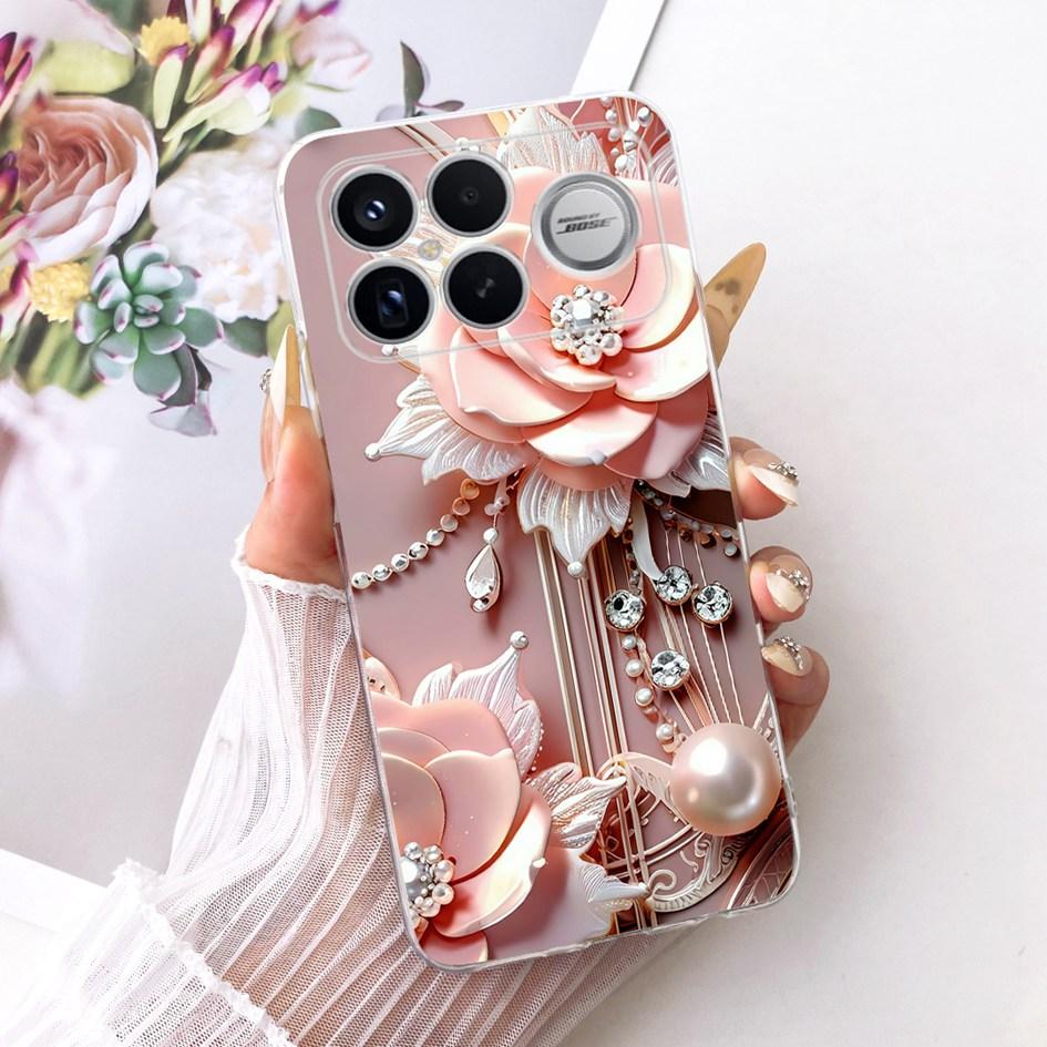 For Xiaomi POCO F8 Ultra Case Luxury Dragon Cartoon Transparent TPU Protection Cover For Poco F8 Pro Ultra PocoF8 Pro Soft Funda