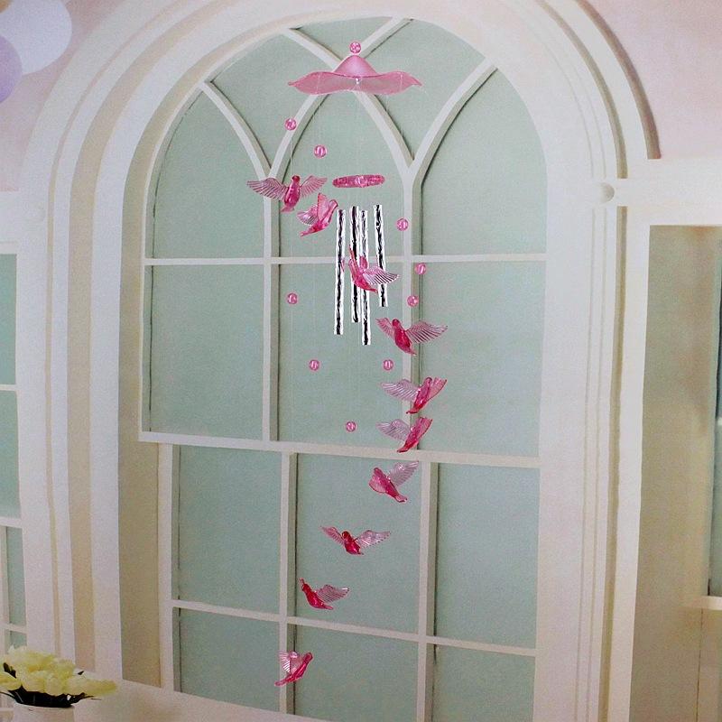 

Креативные подвесные украшения в виде колокольчиков ветра Украшения для дома Подарки для студентов и детей Спальня Балкон Подвеска Пасторальный стиль