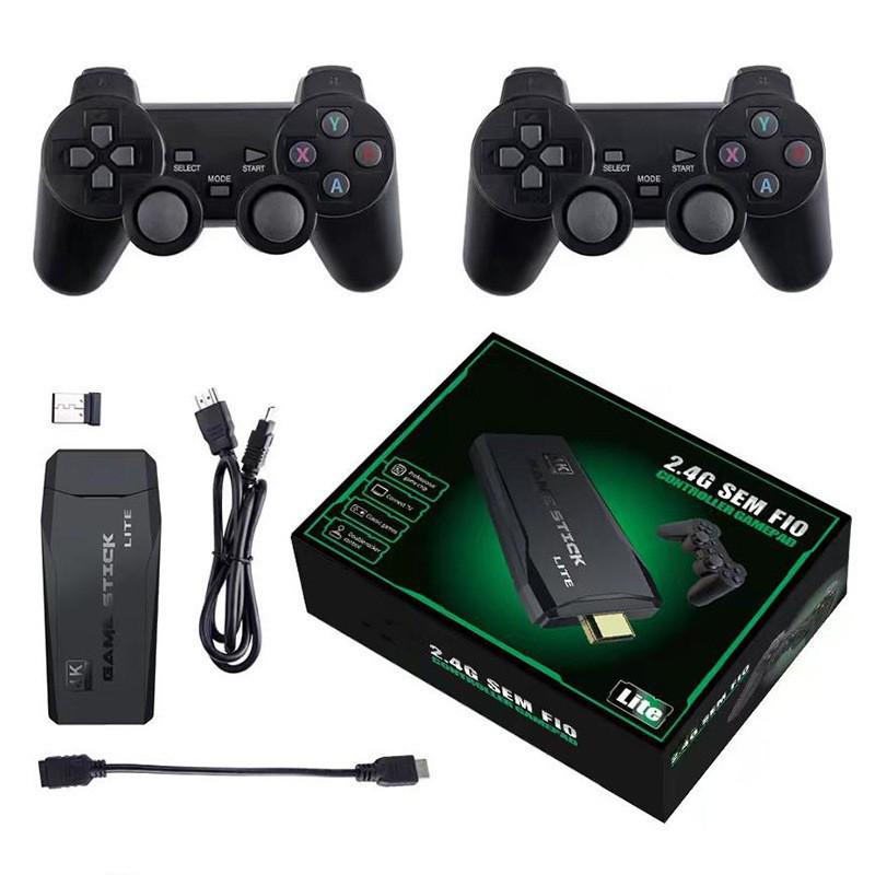 

M8 4K HD Home Arcade Console: Dual Wireless Joysticks, Classic Retro Games 128GB