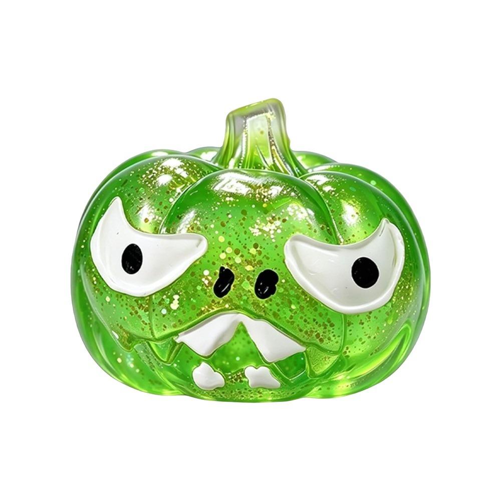 TPR Halloween Dumplings Squeeze Toy Devil Pumpkin Stress Relief Sensory Ball Stress Relief
