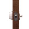 Single Cylinder Deadbolt, Round Deadbolt Lock with Keys, Modern Door Locks with Deadbolt, Deadbolt for Front Door Entrance