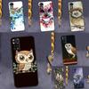 Cartoon Eulen Hülle Für Xiaomi Redmi Note 12 8 9 10 11 Pro Note 12S 11S 10S 9S 9A 9C 9T 10A 10C 12C Cover