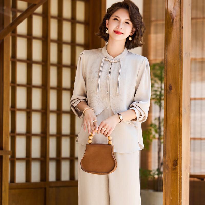 Hodo Elegant Chinese Style Mom's Two-Piece Set